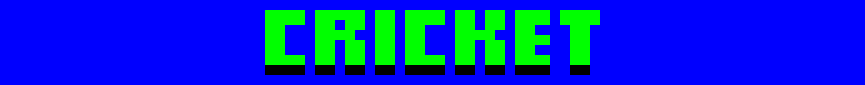 CRICKET